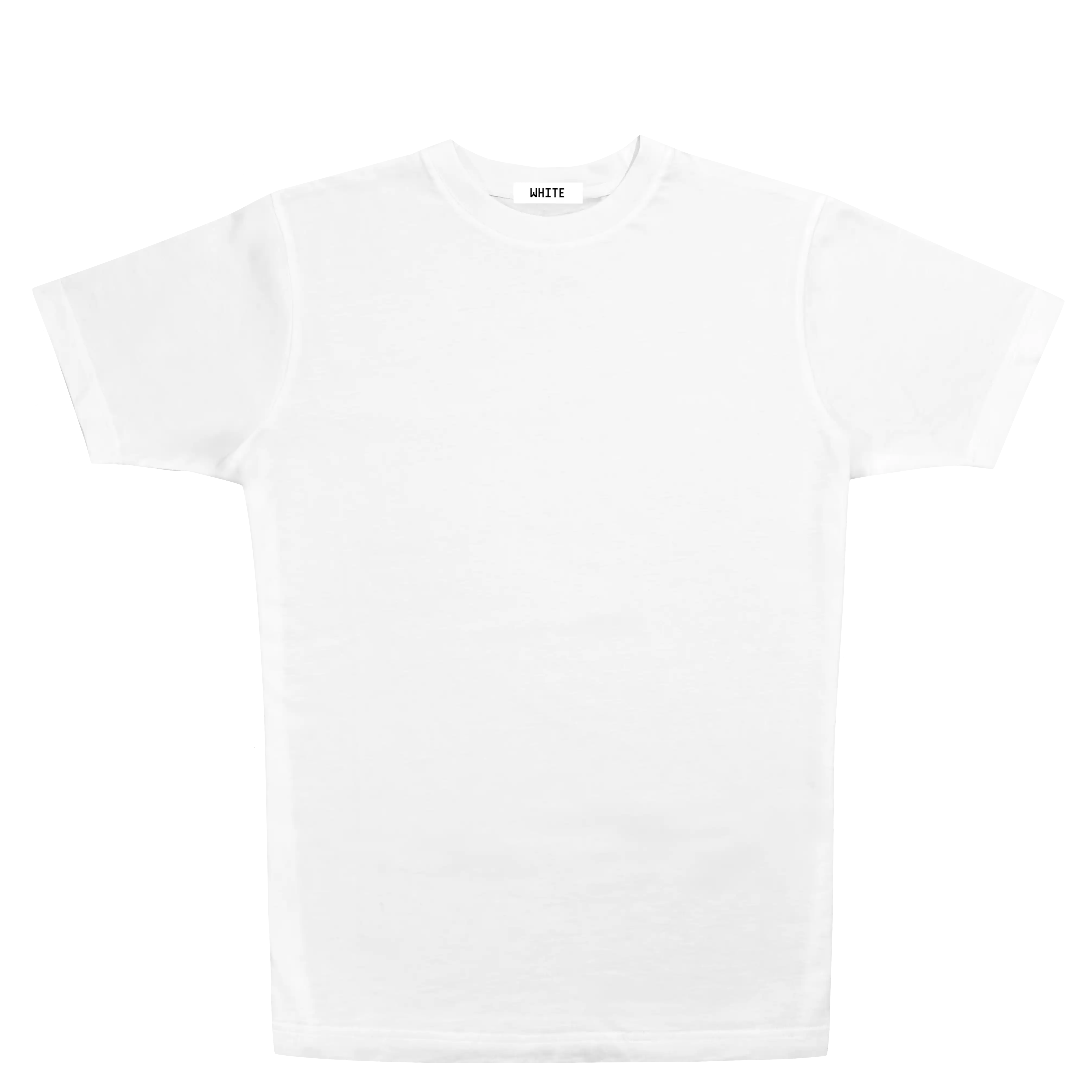 White T-Shirt Front View